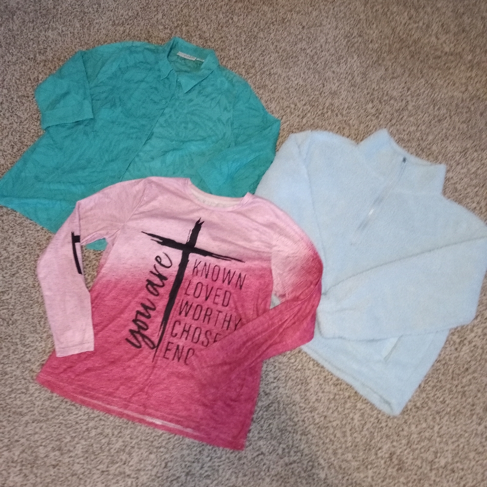 Woman's size Large shirts bundle